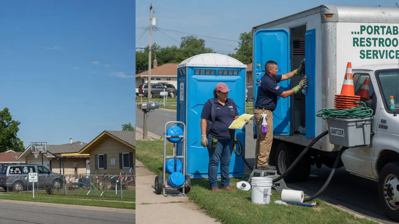 Portable Toilet Rental in Cherokee, KS near me